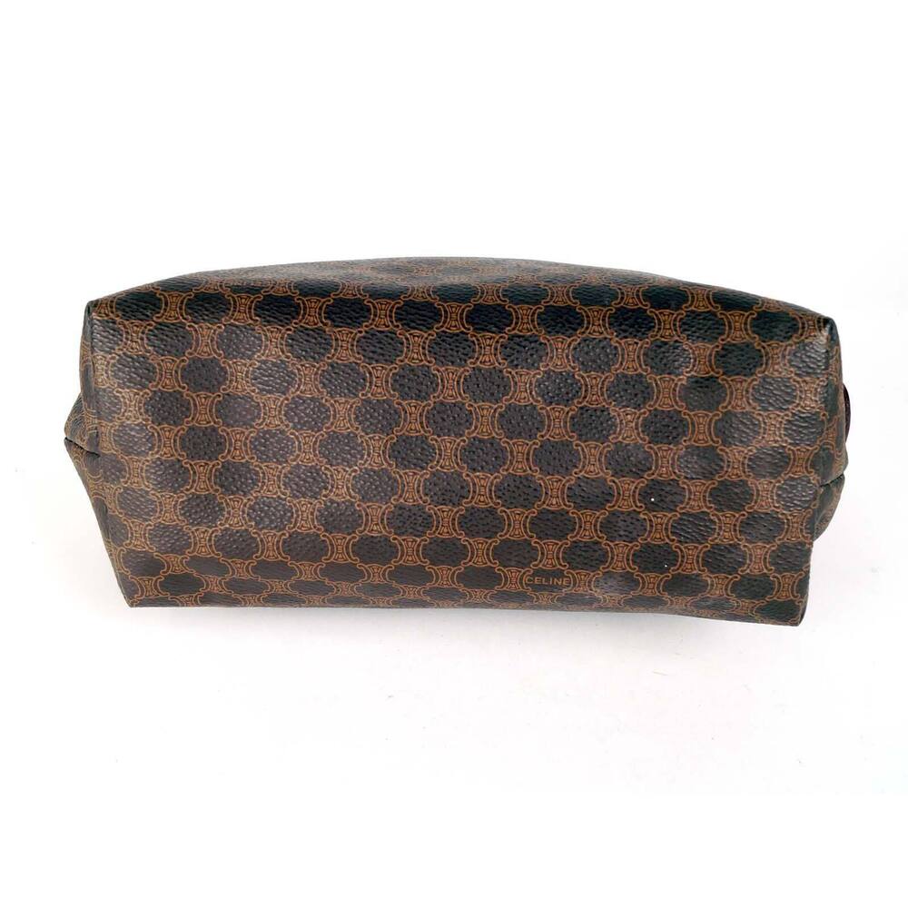 Celine Pouch Brown Macadam Pattern - image 5